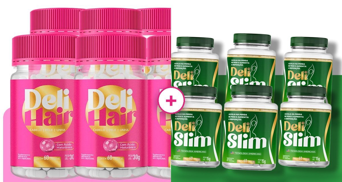 6 DeliHair + 6 DeliSlim